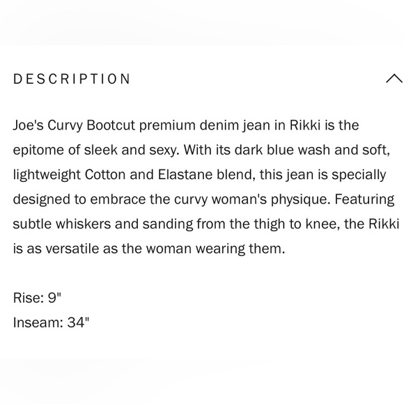 Joe’s Jeans Honey fit - Sz 28 - Picture 7 of 8